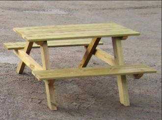 Bänkbord / Picknickbord "Filip" barn